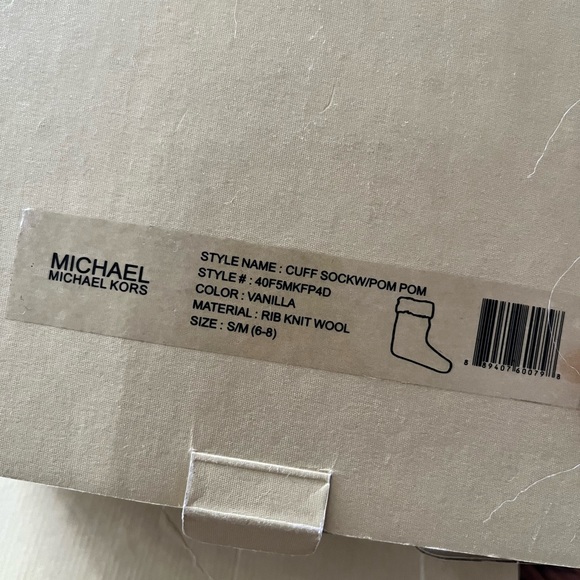 Micheal Kors Boot Socks - Picture 6 of 7